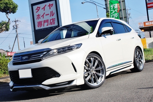 深リム22in！ロワードSUV 60ハリアー 後期 ターボ をプロデュース